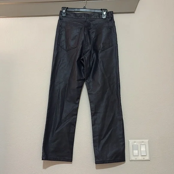Madewell The ‘90s Straight Jean in Midnight Blue Foil SZ 26 EUC - Picture 6 of 9
